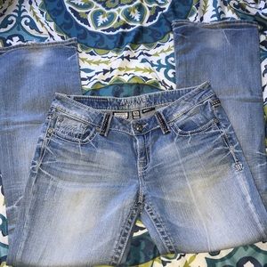 Miss Me Boot cut, light blue jeans